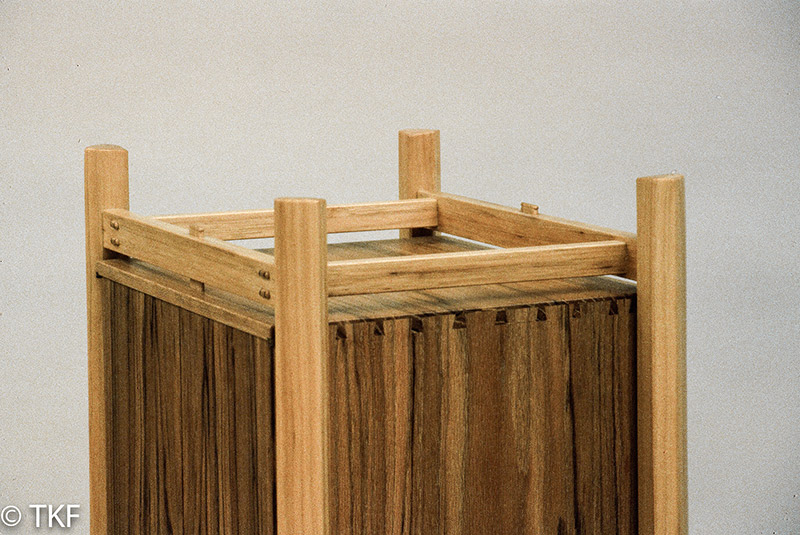 Brown Oak Cabinet